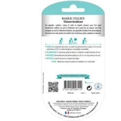 Graines Basilic Italien BIO Les Doigts Verts