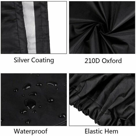 Housse Imperméable Pour Tondeuse Autoportée - Housse De Protection Pour Tracteur De Jardin,L(182111116CM) 5 Housse Imperméable Pour Tondeuse Autoportée - Housse De Protection Pour Tracteur De Jardin,L(182111116CM) – Image 3