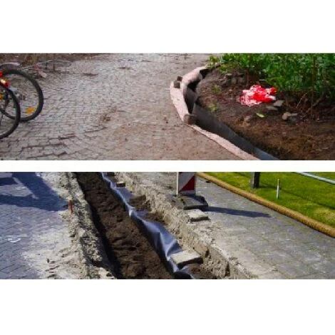 Anti Rhizome Noir HDPE 0.70Mx10M Pour Gazon Synthétique MGS 4 Anti Rhizome Noir HDPE 0.70Mx10M Pour Gazon Synthétique MGS – Image 2