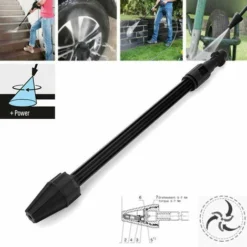 Lance Turbo 145 Bars Pour Buse De Nettoyeur Haute Pression Karcher K2 K3 K4 K5 -Flore Riche Soldes Magasin 84055658 5