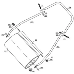 Einhell Rouleau à Gazon GC-GR 57 (Epaisseur Du Métal 1,5 Mm, Largeur Rouleau 57 Cm, Diamètre Du Rouleau 32 Cm, Raclette De Nettoyage) -Flore Riche Soldes Magasin 85501954 4