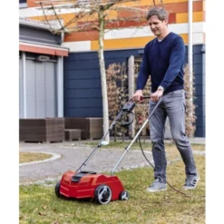 Einhell Scarificateur électrique GC-ES 1231/1 (1.2 kW, Jusqu’à 300 m², Roulement à Billes + 8 Doubles Lames) -Flore Riche Soldes Magasin 85501969 2