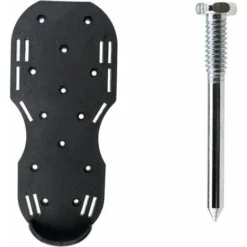 Paire De Chaussures Aératrices à Pointes Pour Gazon - 30 X 13 Cm - Sandales D'aération - Cloueuse - Aérateur De Gazon - Sangles Réglables Avec Boucles Métalliques -Flore Riche Soldes Magasin 85733318 5