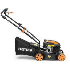 Tondeuse à Gazon Poussée Thermique 40,6cm 80cm3 - FX-RM4180 Fuxtec - 45L -Flore Riche Soldes Magasin 85771325 5