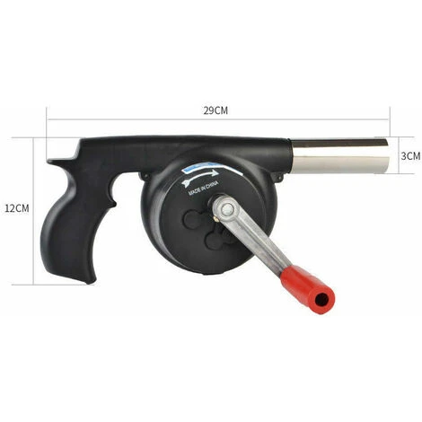 Souffleur Manuel Barbecue,Ventilateur De Ventilateur De Barbecue,Convient Pour La Cuisine En Plein Air, Barbecue, Cheminée 4 Souffleur Manuel Barbecue,Ventilateur De Ventilateur De Barbecue,Convient Pour La Cuisine En Plein Air, Barbecue, Cheminée – Image 2