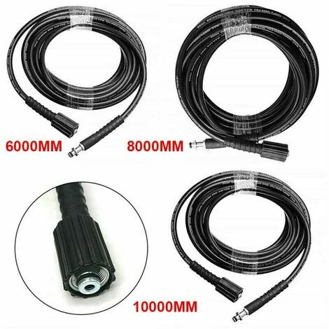 Convient Pour K2 K3 K4 K5 6M / 8M / 10M Tuyau De Pulverisation De Tuyau De Nettoyage Sous Pression 8M 4 Convient Pour K2 K3 K4 K5 6M / 8M / 10M Tuyau De Pulverisation De Tuyau De Nettoyage Sous Pression 8M – Image 2