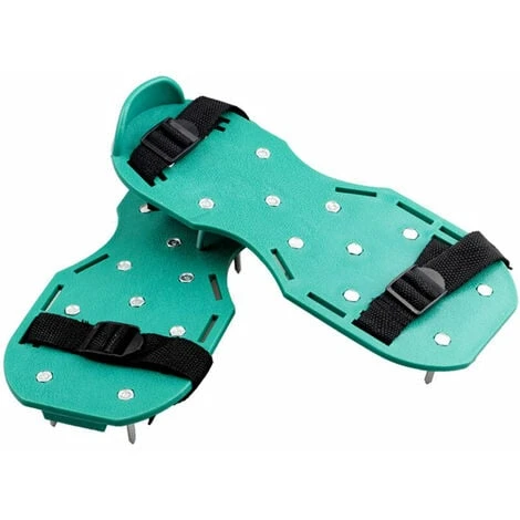 Aerateur Pelouse - 2X Chaussure A Clou Ragreage Avec Semelles Et Pointes De 25 Mm - Chaussure Gazon Réglables Pour Aerateur Gazon, Travaux De Revêtement De Sol Et Aérateur Pelouse 3 Aerateur Pelouse - 2X Chaussure A Clou Ragreage Avec Semelles Et Pointes De 25 Mm - Chaussure Gazon Réglables Pour Aerateur Gazon, Travaux De Revêtement De Sol Et Aérateur Pelouse