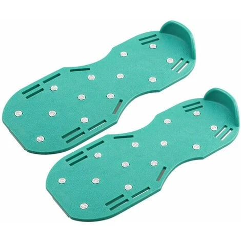 Aerateur Pelouse - 2X Chaussure A Clou Ragreage Avec Semelles Et Pointes De 25 Mm - Chaussure Gazon Réglables Pour Aerateur Gazon, Travaux De Revêtement De Sol Et Aérateur Pelouse 6 Aerateur Pelouse - 2X Chaussure A Clou Ragreage Avec Semelles Et Pointes De 25 Mm - Chaussure Gazon Réglables Pour Aerateur Gazon, Travaux De Revêtement De Sol Et Aérateur Pelouse – Image 4