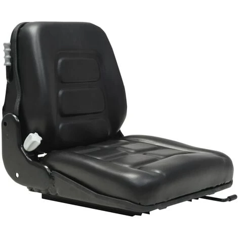 Siège De Tracteur Avec Suspension Et Dossier Réglable VidaXL 3 Siège De Tracteur Avec Suspension Et Dossier Réglable VidaXL