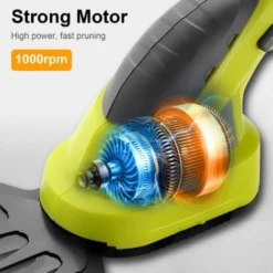 2 En 1 Cisailles à Gazon, Légère Tondeuse à Gazon, Batterie 7.2V 1300mAh, Set Sculpte-Haies Et Taille-Herbes -Flore Riche Soldes Magasin 86501488 3