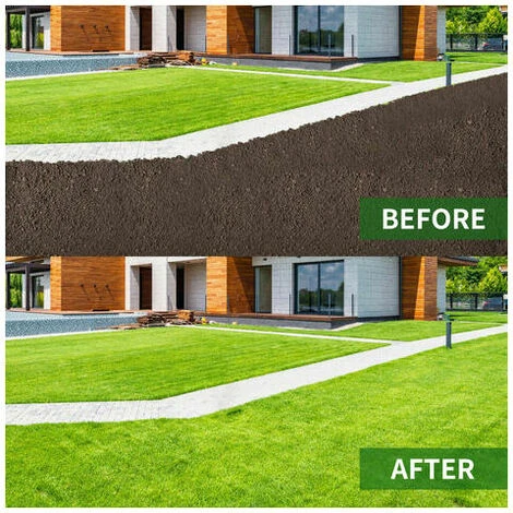 Gazon Tapis De Graines D'herbe Biodégradable Tapis De Paille Engrais Jardin Pique-nique Pelouse Arrière-cour Plantation Grandir 4 Gazon Tapis De Graines D'herbe Biodégradable Tapis De Paille Engrais Jardin Pique-nique Pelouse Arrière-cour Plantation Grandir – Image 2