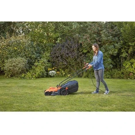 Black & Decker Tondeuse électrique Black+Decker 1400 W 34 Cm 4 Black & Decker Tondeuse électrique Black+Decker 1400 W 34 Cm – Image 2