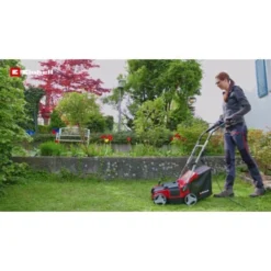 Einhell Scarificateur-aérateur électrique GE-SA 1435/1 (1 400 W, Largeur De Travail 35 Cm, Profondeur Réglable Sur 4 Niveaux, Bac Collecteur 28 L) -Flore Riche Soldes Magasin 86900440 2