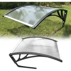 AUFUN Abri De Toit Pour Tondeuse à Gazon Robotisée Automower 103 X 77 X 45,5 Cm Abri De Toit Pour Tondeuse à Gazon Robotisée Protection Contre La Pluie, La Grêle Et Les Rayons UV