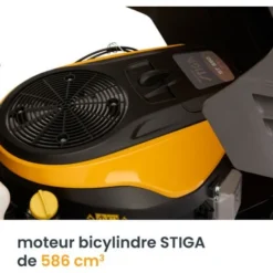 STIGA Estate 598 W - Tracteur Tondeuse Thermique 9 STIGA Estate 598 W - Tracteur Tondeuse Thermique -Flore Riche Soldes Magasin 87528875 3