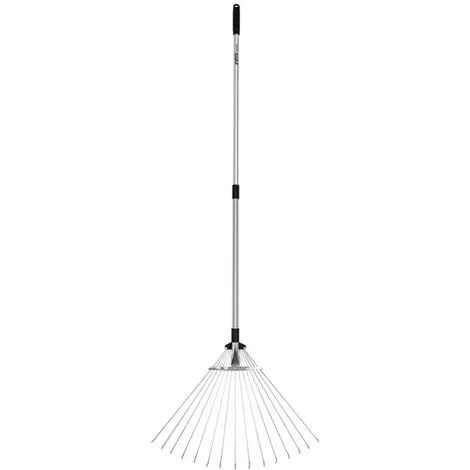 Balai à Gazon 15 Dents Manche Télescopique 89.5 - 180 Cm Aluminium Ultra Léger Râteau De Jardin VITO 3 Balai à Gazon 15 Dents Manche Télescopique 89.5 - 180 Cm Aluminium Ultra Léger Râteau De Jardin VITO