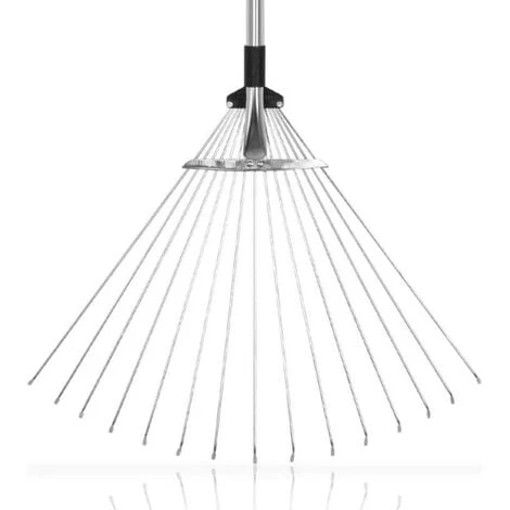 Balai à Gazon 15 Dents Manche Télescopique 89.5 - 180 Cm Aluminium Ultra Léger Râteau De Jardin VITO 5 Balai à Gazon 15 Dents Manche Télescopique 89.5 - 180 Cm Aluminium Ultra Léger Râteau De Jardin VITO – Image 3