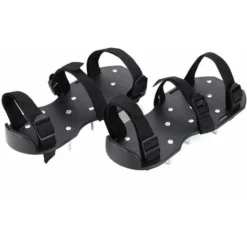 Aérateur De Pelouse, 1 Paire De Chaussures à Ongles Scarificateur Avec Sangles Réglables Chaussures à Pointes De Taille Universelle Pour Pelouse (3 Sangles) -Flore Riche Soldes Magasin 88337949 4
