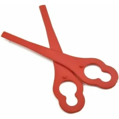 Lot De 100 Lames En Plastique Pour Coupe-bordures Ferrex/Aldi FAR 20-1 97699 2002706 FE220 -Flore Riche Soldes Magasin 88768784 3