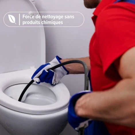 AREBOS Tuyau De Nettoyage De Canalisations 25 M 160 Bar Pour La Connexion à Un Nettoyeur Haute Pression 6 AREBOS Tuyau De Nettoyage De Canalisations 25 M 160 Bar Pour La Connexion à Un Nettoyeur Haute Pression – Image 4