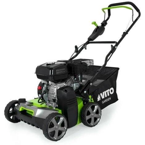 Scarificateur Démousseur Thermique 5,4CV 212cm3 Largeur Travail 40cm Livré Avec 2 Arbres Lames Et Ressorts VITO Professionnel 4 Scarificateur Démousseur Thermique 5,4CV 212cm3 Largeur Travail 40cm Livré Avec 2 Arbres Lames Et Ressorts VITO Professionnel – Image 2