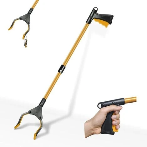 Outils De Ramassage En Aluminium,81cm Pince De Prehension Pliable,Pince Telescopique En Caoutchouc Long,pour Déchets De Jardin, Ramassage Des Déchets 3 Outils De Ramassage En Aluminium,81cm Pince De Prehension Pliable,Pince Telescopique En Caoutchouc Long,pour Déchets De Jardin, Ramassage Des Déchets