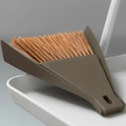 Brosse Balayette, Mini Balai Pelle À Poussière Fouet Set Main Broom Fouet Snap-on Set De Table Pour Clavier Dustpan Portable Bureau Bureau -Flore Riche Soldes Magasin 89979415 3