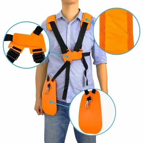 Tondeuse à Bandoulière-tondeuse à Harnais Double épaule Avec Ceinture De Nylon Durable Adjuestable Pour Débroussailleuse Ou Gardenning (pour STIHL FSTaille-bordures Série Km) 7 Tondeuse à Bandoulière-tondeuse à Harnais Double épaule Avec Ceinture De Nylon Durable Adjuestable Pour Débroussailleuse Ou Gardenning (pour STIHL FSTaille-bordures Série Km) – Image 5