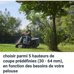 Alpina AT2 66 QA - Tracteur Tondeuse Thermique -Flore Riche Soldes Magasin 90899794 3