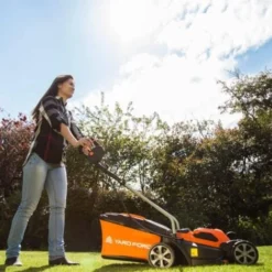 Twin Pack Tondeuse + Coupe Bordure à Batterie 40V. Yard Force LMG32 - LTG30 300m² -Flore Riche Soldes Magasin 91124872 4