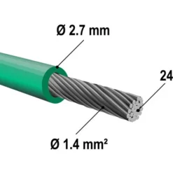 Câble Périphérique 150m 2,7mm Installation Robot-tondeuse Fil CCA Délimitation Jardin Zone Tonte 10 Câble Périphérique 150m 2,7mm Installation Robot-tondeuse Fil CCA Délimitation Jardin Zone Tonte -Flore Riche Soldes Magasin 9216612 4