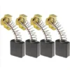 4 Paires De Balais De Charbon 7x17x17mm Compatibles Avec Rexon M2500A Scie à Onglet Pièces De Rechange Pour Accessoires D'outils Électriques BF -Flore Riche Soldes Magasin 92502430 1
