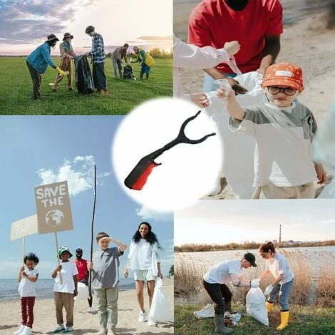 Outils De Ramassage,2pc Pince De Préhension-29 Cm,Pince De Préhension Pour Personnes Agées,Pince Attrape Tout Pour La Maison Et Le Jardin 5 Outils De Ramassage,2pc Pince De Préhension-29 Cm,Pince De Préhension Pour Personnes Agées,Pince Attrape Tout Pour La Maison Et Le Jardin – Image 3