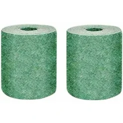 2 Pack Rouleau De Tapis De Semences De Gazon, Tapis De Culture D'herbe Biodégradable , Tapis De Semences De Gazon Engrais Jardin Pique-nique Jardinage Tapis De Plantation De Pelouse 20 × 100