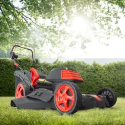 Tondeuse à Gazon électrique Tractée 1800W - 46CM Avec Carter En Acier - Elem Garden -Flore Riche Soldes Magasin 94091053 5