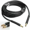 Pour Karcher K2 K3 K4 K5 K6 K7 (6 M), Nettoyeurs Haute Pression Nettoyage à L'eau Kit De Nettoyage De Tuyau De Remplacement Haute Pression 6M / 8M / 10M / 15M 1 Pour Karcher K2 K3 K4 K5 K6 K7 (6 M), Nettoyeurs Haute Pression Nettoyage à L'eau Kit De Nettoyage De Tuyau De Remplacement Haute Pression 6M / 8M / 10M / 15M -Flore Riche Soldes Magasin 94720113 1