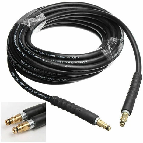 Pour Karcher K2 K3 K4 K5 K6 K7 (6 M), Nettoyeurs Haute Pression Nettoyage à L'eau Kit De Nettoyage De Tuyau De Remplacement Haute Pression 6M / 8M / 10M / 15M 3 Pour Karcher K2 K3 K4 K5 K6 K7 (6 M), Nettoyeurs Haute Pression Nettoyage à L'eau Kit De Nettoyage De Tuyau De Remplacement Haute Pression 6M / 8M / 10M / 15M