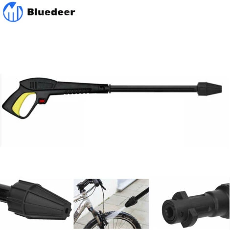 Pistolet à Eau Haute Pression Avec Lance à Jet Variable Et Lance Rotative, Compatible Avec Les Nettoyeurs Haute Pression Lavor 3 Pistolet à Eau Haute Pression Avec Lance à Jet Variable Et Lance Rotative, Compatible Avec Les Nettoyeurs Haute Pression Lavor