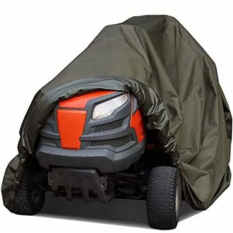 Housse De Tondeuse à Gazon Autoportees, Tissu Oxford Imperméable Anti-UV Anti-poussière, Housse De Tracteur De Pelouse Pour Jardin Extérieur - 183x112x109CM 3 Housse De Tondeuse à Gazon Autoportees, Tissu Oxford Imperméable Anti-UV Anti-poussière, Housse De Tracteur De Pelouse Pour Jardin Extérieur - 183x112x109CM