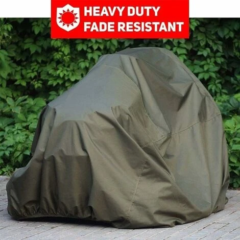 Housse De Tondeuse à Gazon Autoportees, Tissu Oxford Imperméable Anti-UV Anti-poussière, Housse De Tracteur De Pelouse Pour Jardin Extérieur - 183x112x109CM 7 Housse De Tondeuse à Gazon Autoportees, Tissu Oxford Imperméable Anti-UV Anti-poussière, Housse De Tracteur De Pelouse Pour Jardin Extérieur - 183x112x109CM – Image 5