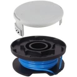 10 Paquets Bobine De Rechange Pour Coupe-bordure Pouce Pour Ryobi , Compatible Avec Ryobi One + AC14RL3A, Coupe-fil Sans Fil , 8 Bobines + 2 Capuchons De Coupe,Dolaso -Flore Riche Soldes Magasin 95952325 3