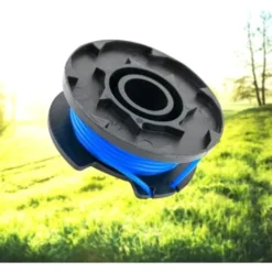 10 Paquets Bobine De Rechange Pour Coupe-bordure Pouce Pour Ryobi , Compatible Avec Ryobi One + AC14RL3A, Coupe-fil Sans Fil , 8 Bobines + 2 Capuchons De Coupe,Dolaso -Flore Riche Soldes Magasin 95952325 4