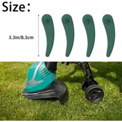 24pcs Lames En Plastique De Rechange Tondeuse Lame Coupe Bordure Lame Coupe Bordur Lames En Plastique Coupe Bordure à Lame Plastique Pour Lames De Coupe-Bordures Bosch Art 23-18 Li Art 26-18 H335 -Flore Riche Soldes Magasin 96488140 5