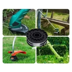 Lot De 6 Bobines De Rechange Pour Débroussailleuse Sans Fil Parkside PRTA 20-Li C3 IAN351753 -Flore Riche Soldes Magasin 96499964 5