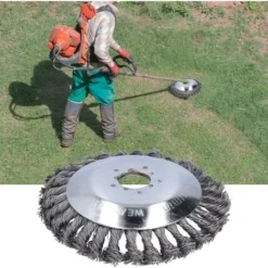 Tête De Coupe De Tondeuse à Gazon, Tête De Coupe Facile à Retirer Avec Housse De Protection Pour Le Jardin -Flore Riche Soldes Magasin 96500099 4