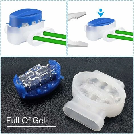 ZOLGINAH 12 Connecteur De Câble étanche 3 Trous Connecteurs De Fils électriques Sertis Connecteur De Tondeuse à Gazon Avec 4 Bornes De Connexion Pour Tondeuses à Gazon 6 ZOLGINAH 12 Connecteur De Câble étanche 3 Trous Connecteurs De Fils électriques Sertis Connecteur De Tondeuse à Gazon Avec 4 Bornes De Connexion Pour Tondeuses à Gazon – Image 4