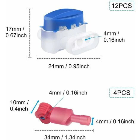 ZOLGINAH 12 Connecteur De Câble étanche 3 Trous Connecteurs De Fils électriques Sertis Connecteur De Tondeuse à Gazon Avec 4 Bornes De Connexion Pour Tondeuses à Gazon 7 ZOLGINAH 12 Connecteur De Câble étanche 3 Trous Connecteurs De Fils électriques Sertis Connecteur De Tondeuse à Gazon Avec 4 Bornes De Connexion Pour Tondeuses à Gazon – Image 5