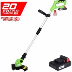 Batterie Lithium-ion 20V Débroussailleuse électrique Tondeuse à Gazon Taille-bordures