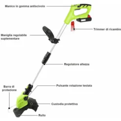 Batterie Lithium-ion 20V Débroussailleuse électrique Tondeuse à Gazon Taille-bordures 10 Batterie Lithium-ion 20V Débroussailleuse électrique Tondeuse à Gazon Taille-bordures -Flore Riche Soldes Magasin 96517575 4