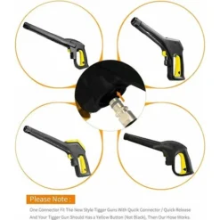 Tuyaux De Remplacement Pour Nettoyeurs Haute Pression, Pistolets à Eau Haute Pression, Tuyaux Haute Pression, Accessoires Pour Nettoyeurs Haute Pression, Filetage M22 - Raccord Rapide, Connecteur à Cl 11 Tuyaux De Remplacement Pour Nettoyeurs Haute Pression, Pistolets à Eau Haute Pression, Tuyaux Haute Pression, Accessoires Pour Nettoyeurs Haute Pression, Filetage M22 - Raccord Rapide, Connecteur à Cl -Flore Riche Soldes Magasin 97244085 5